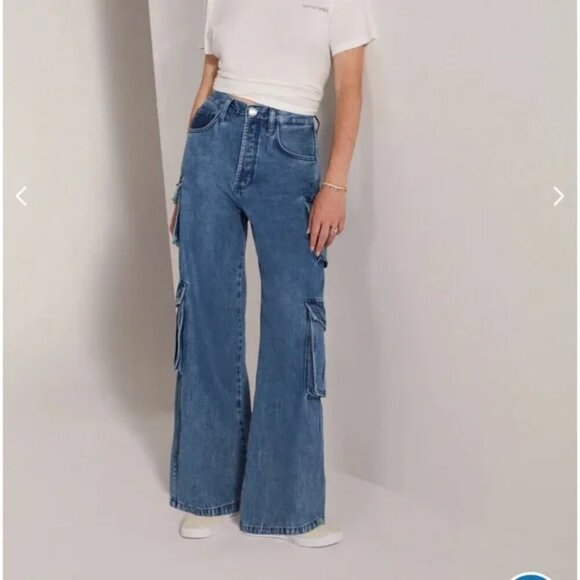 Favorite Daughter The Carly Cargo Jean in Highway Sz: 30 - Picture 3 of 12
